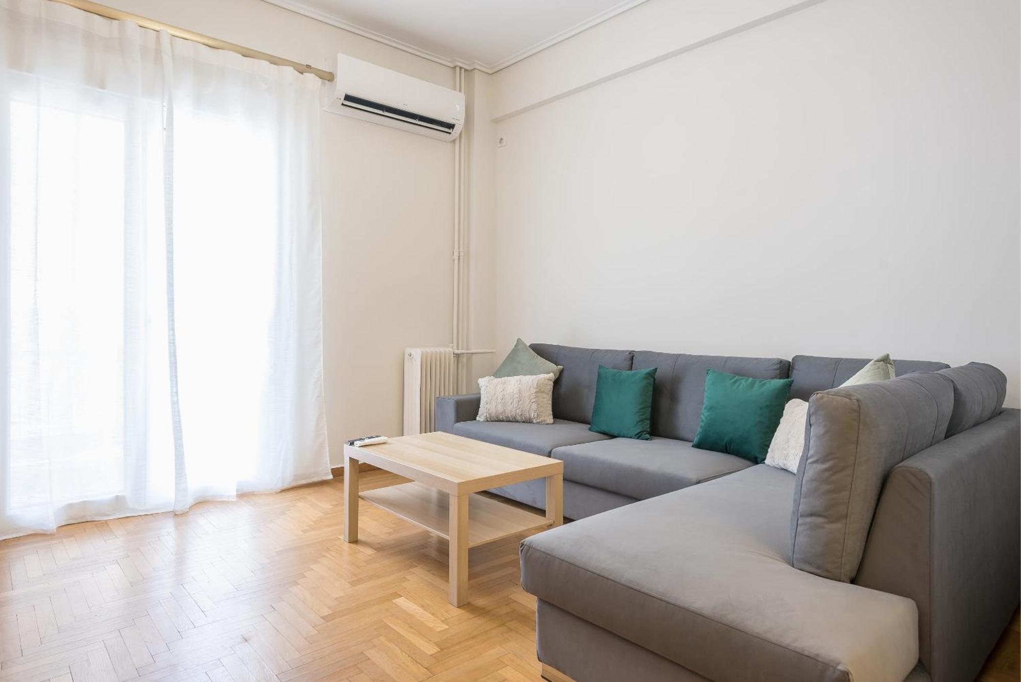 アテネStylish 2 Bd Urban Retreat Near Panormou Metroアパートメント エクステリア 写真