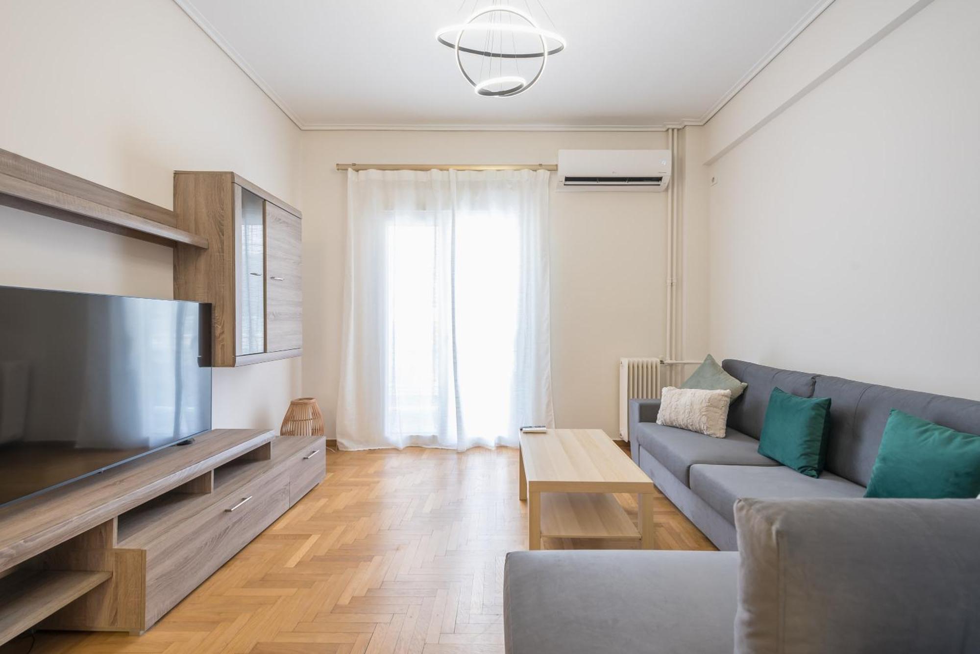 アテネStylish 2 Bd Urban Retreat Near Panormou Metroアパートメント エクステリア 写真